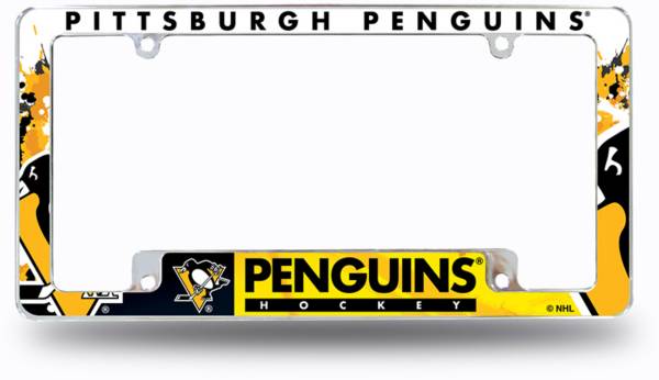 Rico Pittsburgh Penguins Chrome License Plate Frame