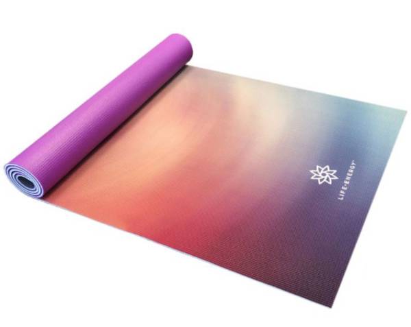 Life Energy 6mm Deluxe Reversible Double Sided Yoga Mat