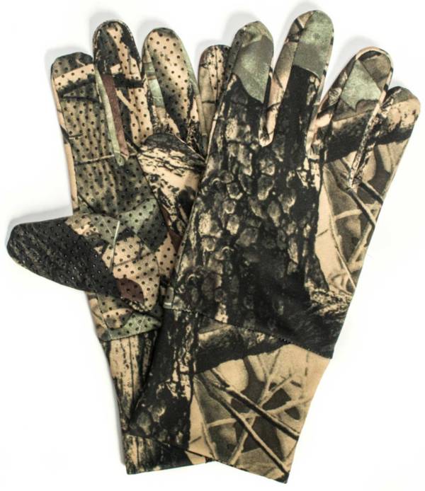 QuietWear Men's Camo Spandex Gloves