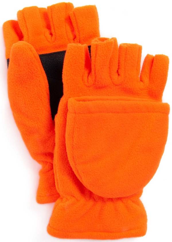 Reliable of Milwaukee Blaze Fleece Flip Mittens