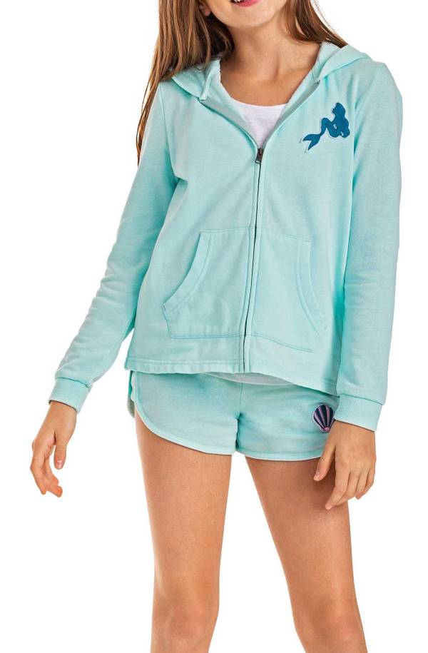 Quiksilver Girls' Mask And Snorkels Full-Zip Hoodie