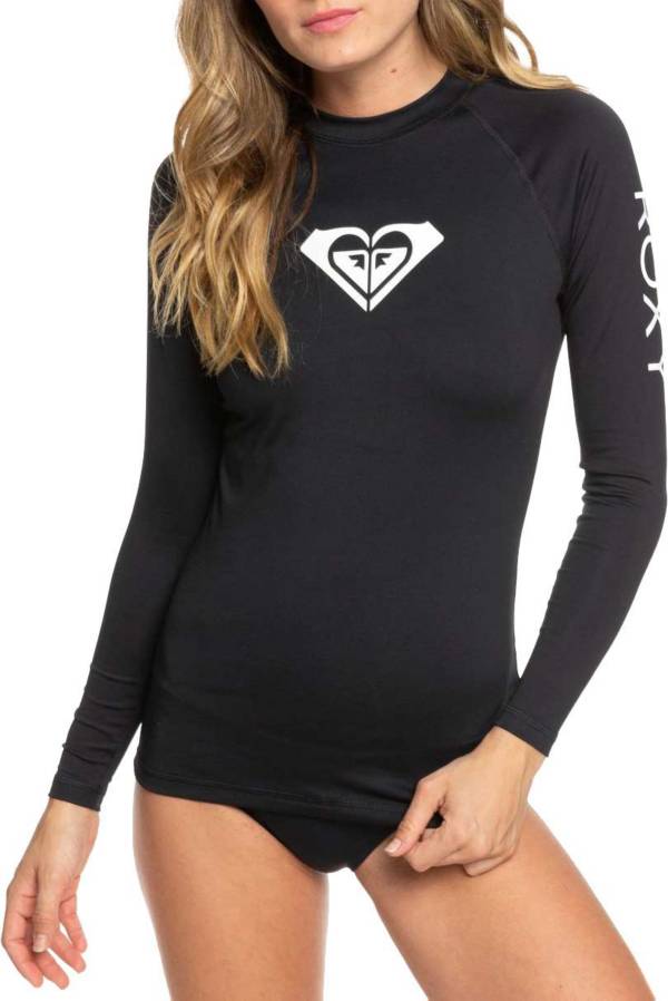 Roxy Women's Whole Hearted Long Sleeve Rash Guard
