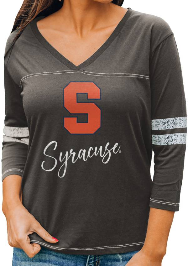 Gameday Couture Women's Syracuse Orange Grey ¾ Sleeve Sport T-Shirt product image