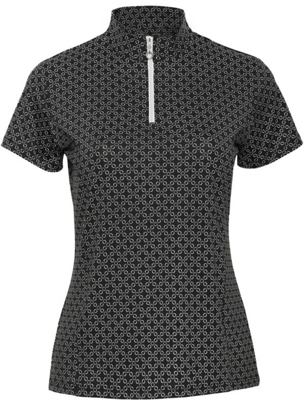 Sport Haley Women's Jamie Print Short Sleeve Golf Polo