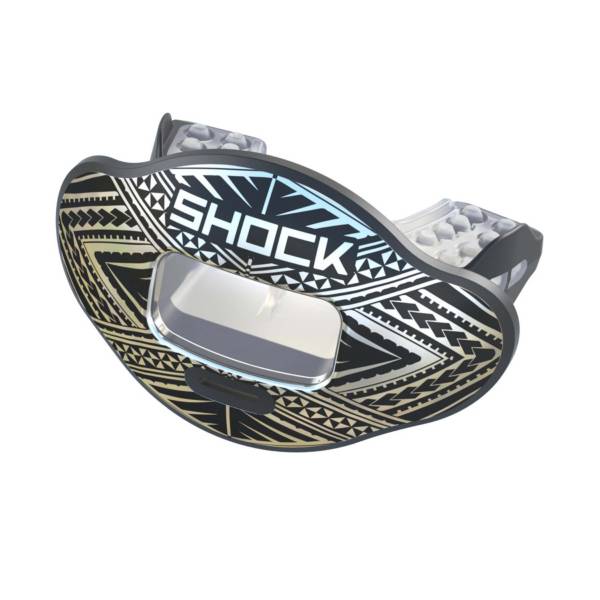 Shock Doctor Tribal Max AirFlow 2.0 Chrome Convertible Lip Guard