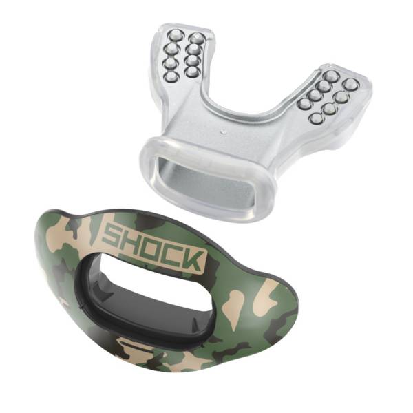 Shock Doctor Camo Interchange Lip Guard with Shield