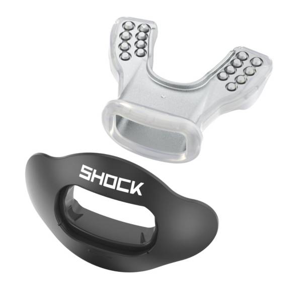 Shock Doctor Interchange Lip Guard with Shield