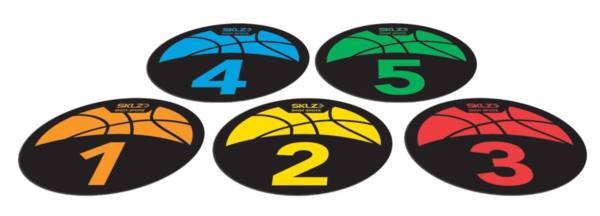 Ground Discs Shot Spotz Basketball Training Markers w/ Digital Timer 