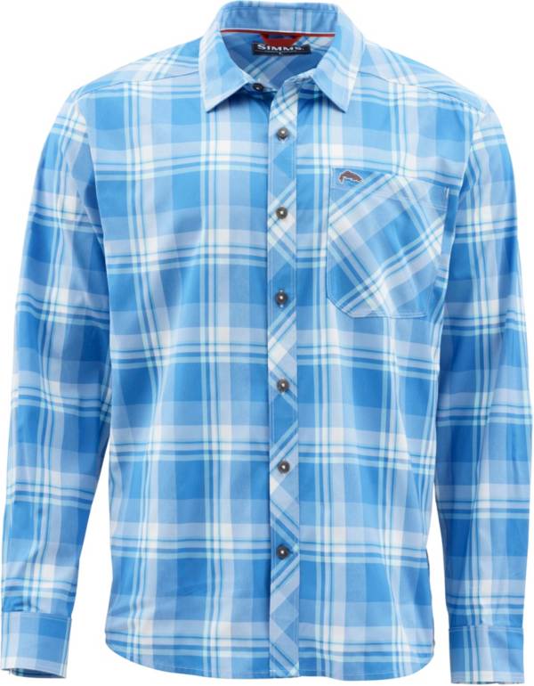 Simms Men's Outpost Long Sleeve Button Down Fishing Shirt