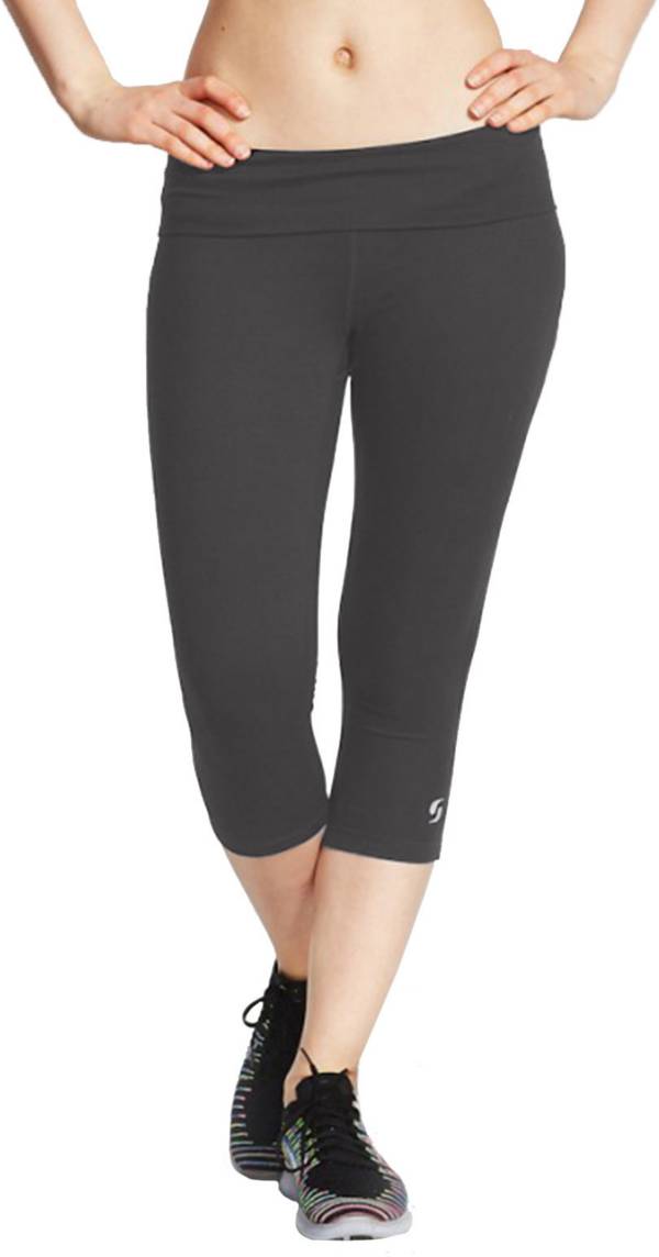 Soffe Juniors' Rolldown Capri Leggings