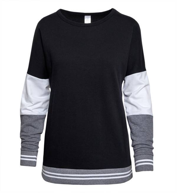 Soffe Juniors' Squad Colorblock Crewneck Sweatshirt