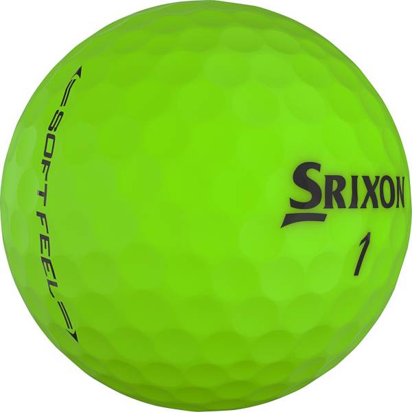 Srixon 2018 Soft Feel 11 Brite Green Golf Balls