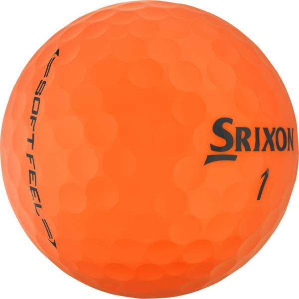 Srixon 2018 Soft Feel 11 Brite Orange Golf Balls