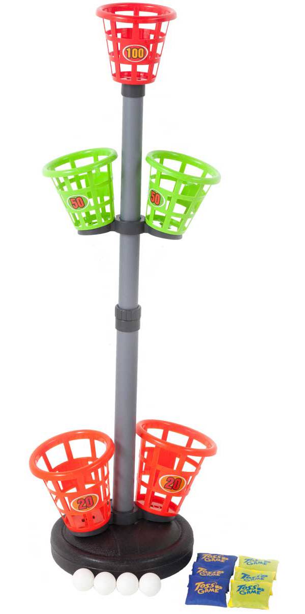 Sport Squad Basket Bash Tower Toss Game