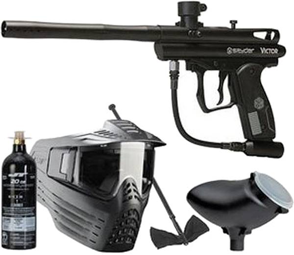 Spyder Victor Ready To Play Paintball Gun Kit