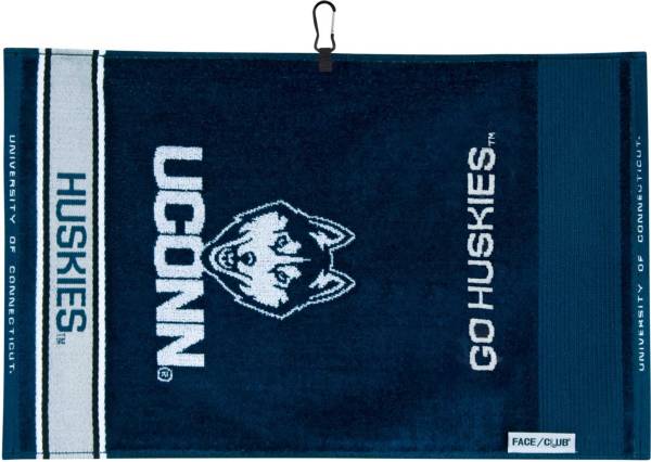 Team Effort Connecticut Huskies Embroidered Face-Club Golf Towel product image