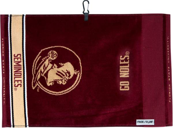 Team Effort Florida State Seminoles Face/Club Jacquard Golf Towel