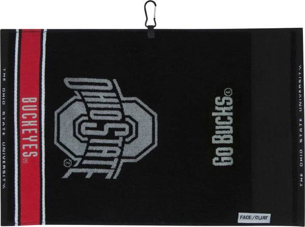 Team Effort Ohio State Buckeyes Face/Club Jacquard Golf Towel product image