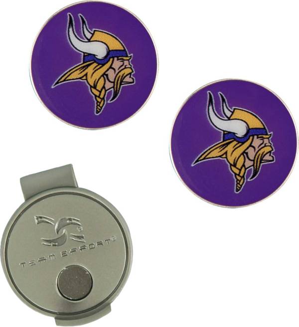 Team Effort Minnesota Vikings Hat Clip and Ball Markers