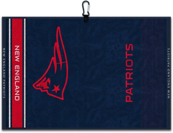 Team Effort New England Patriots Embroidered Face-Club Golf Towel