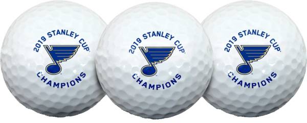 Team Effort 2019 Stanley Cup Champions St. Louis Blues Golf Balls - 3 Pack