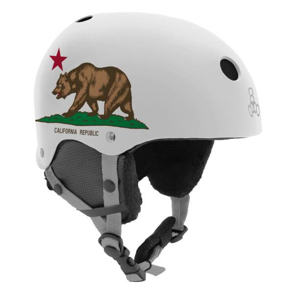 Triple Eight Adult Halo California State Snow Helmet