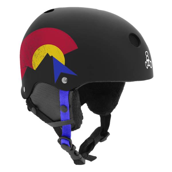 Triple Eight Adult Halo Colorado State Snow Helmet