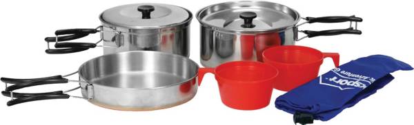 Texsport 2-Person Stainless Steel Cook Set
