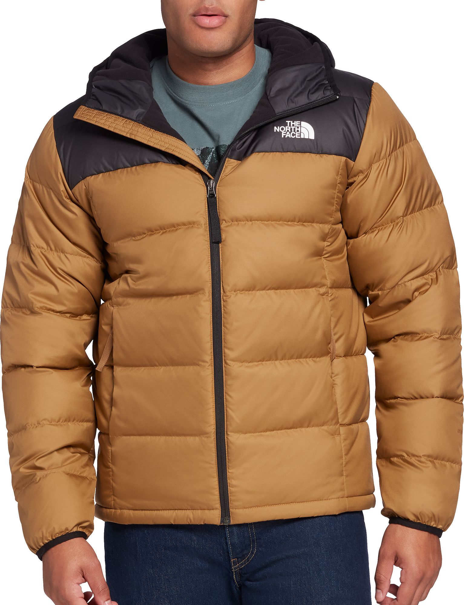 northface puffer jacket black