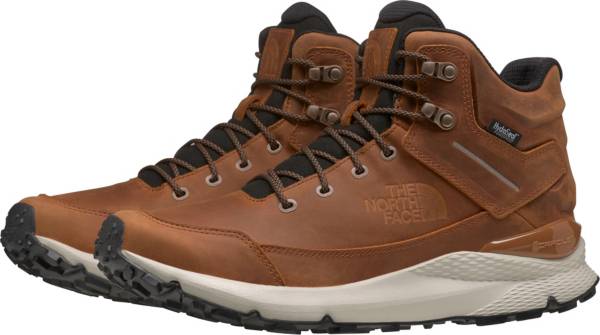 The North Face Men's Vals Mid Leather Waterproof Hiking Boots