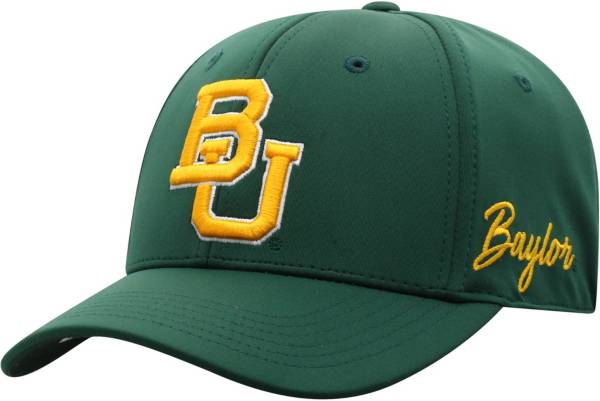 Top of the World Men's Baylor Bears Green Phenom 1Fit Flex Hat