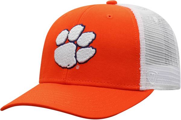 Top of the World Men's Clemson Tigers Orange/White Trucker Adjustable Hat