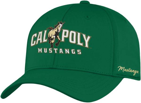 Top of the World Men's Cal Poly Mustangs Green Phenom 1Fit Flex Hat product image