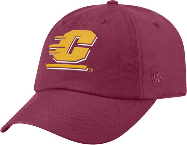 Top of the World Men's Central Michigan Chippewas Maroon Staple Adjustable Hat