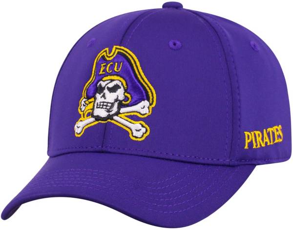 Top of the World Men's East Carolina Pirates Purple Phenom 1Fit Flex Hat