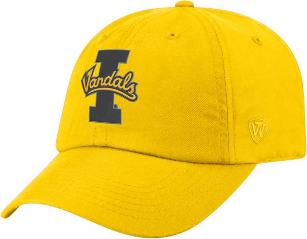 Top of the World Men's Idaho Vandals Gold Staple Adjustable Hat