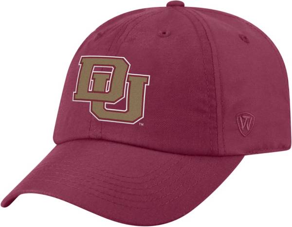 Top of the World Men's Denver Pioneers Crimson Staple Adjustable Hat