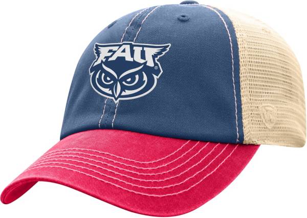 Top of the World Men's Florida Atlantic Owls Blue/White Off Road Adjustable Hat product image