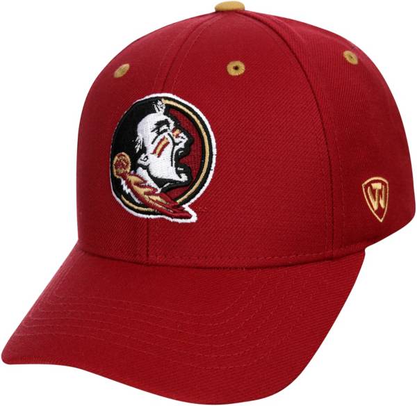 Top of the World Men's Florida State Seminoles Garnet Triple Threat Adjustable Hat