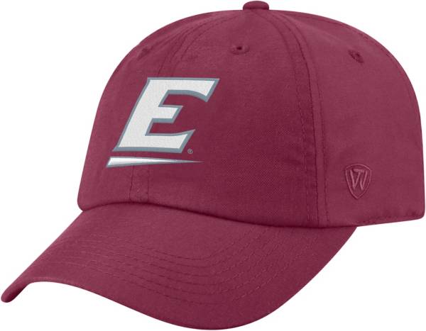 Top of the World Men's Eastern Kentucky Colonels Maroon Staple Adjustable Hat