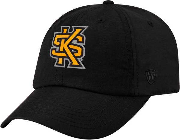 Top of the World Men's Kennesaw State Owls Staple Adjustable Black Hat