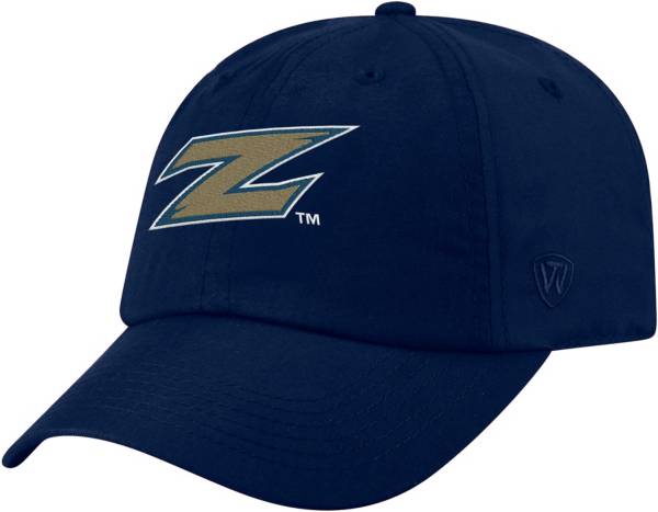 Top of the World Men's Akron Zips Navy Staple Adjustable Hat