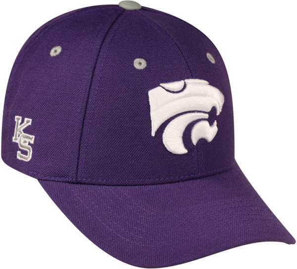 Top of the World Men's Kansas State Wildcats Purple Triple Threat Adjustable Hat