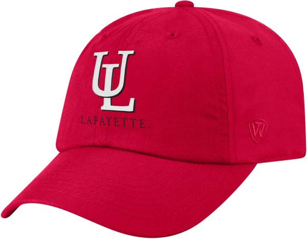 Top of the World Men's Louisiana-Lafayette Ragin' Cajuns Red Staple Adjustable Hat