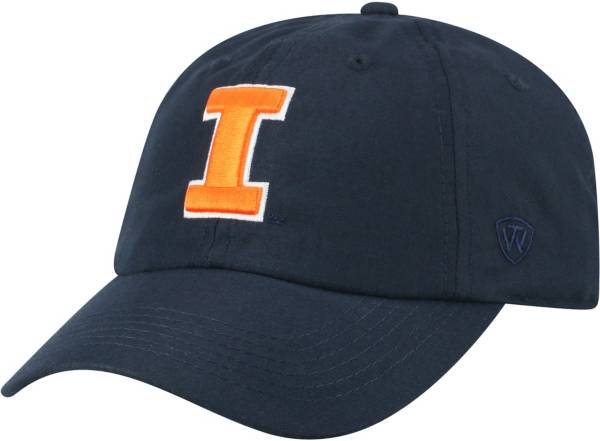 Top of the World Men's Illinois Fighting Illini Blue Staple Adjustable Hat