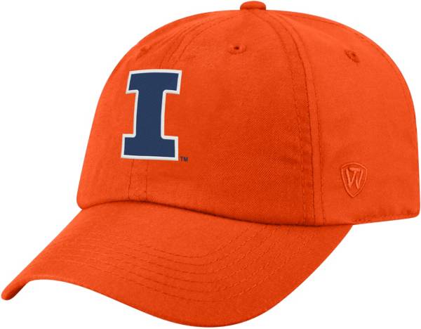 Top of the World Men's Illinois Fighting Illini Orange Staple Adjustable Hat