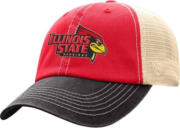 Top of the World Men's Illinois State Redbirds Red/White Off Road Adjustable Hat