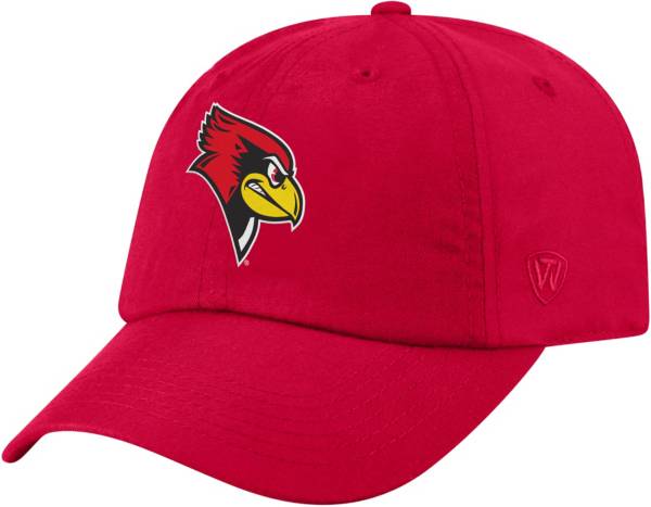 Top of the World Men's Illinois State Redbirds Red Staple Adjustable Hat