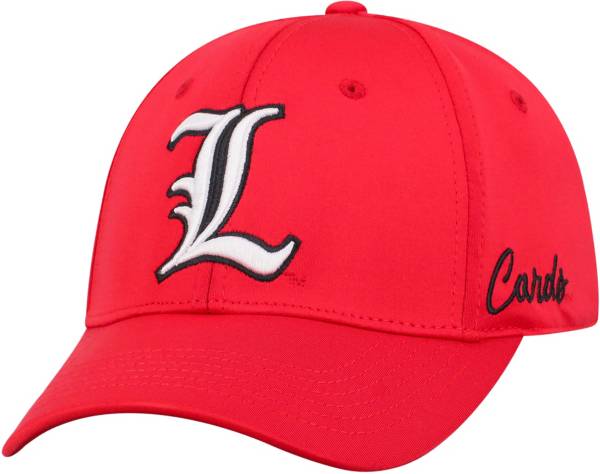 Top of the World Men's Louisville Cardinals Cardinal Red Phenom 1Fit Flex Hat