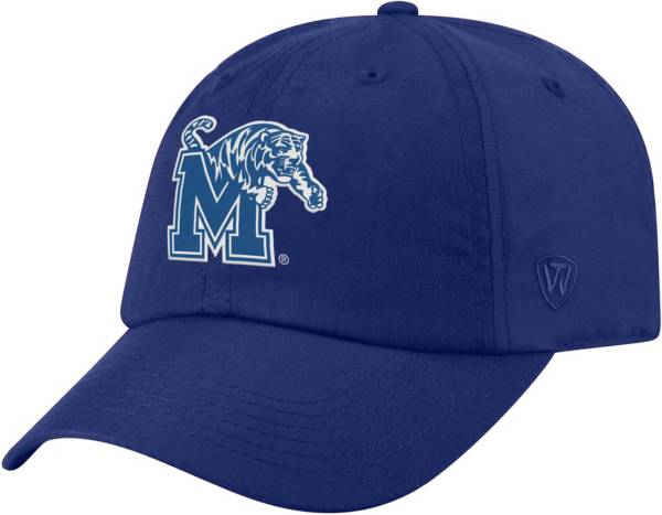 Top of the World Men's Memphis Tigers Blue Staple Adjustable Hat